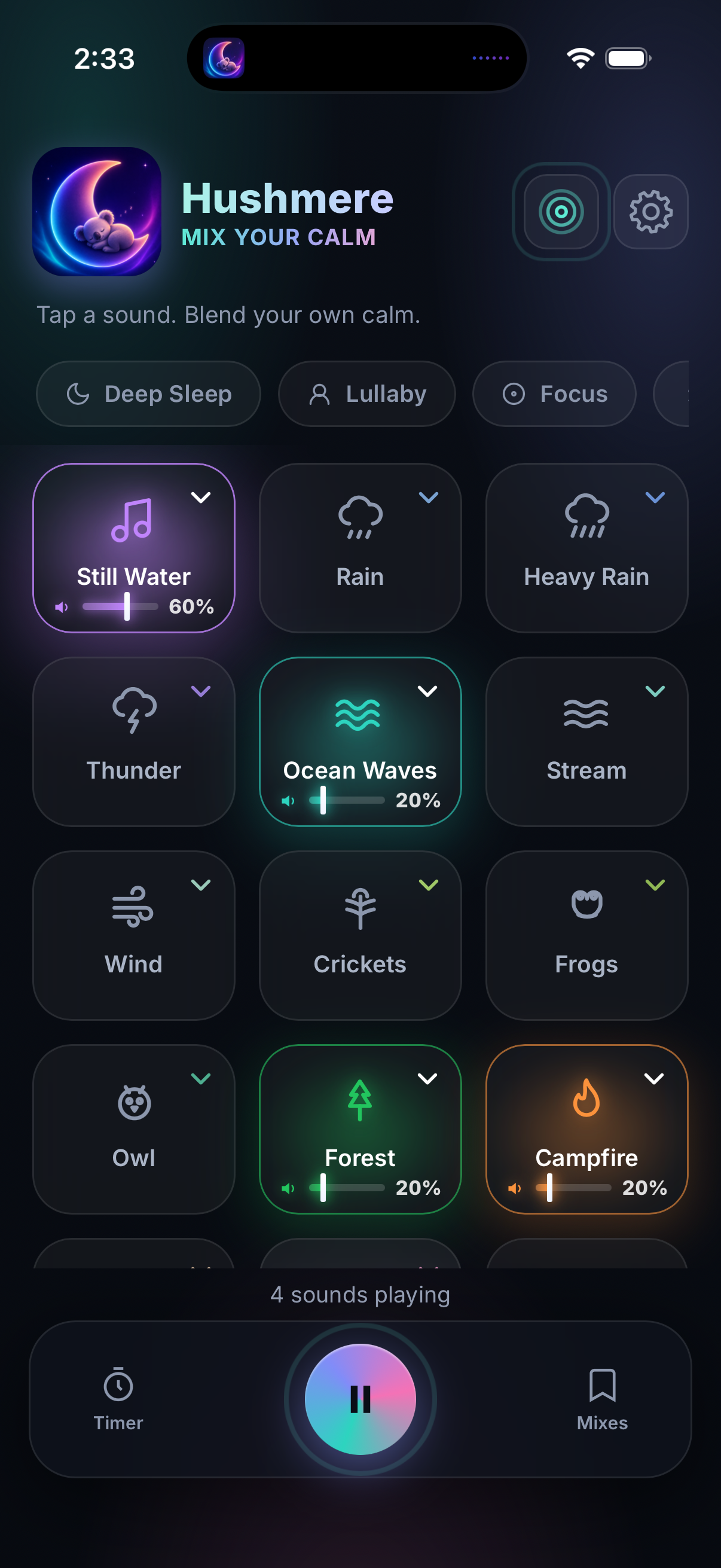 Hushmere app